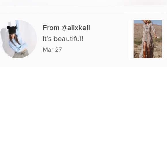 NEW! Boho dress /vintage western /chiffon/ button dress - Picture 10 of 10